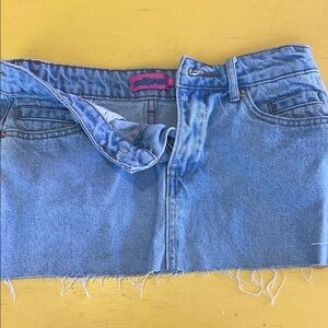 Edikted Blue Denim Women's skirt